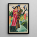 Couple à l'extérieur - Hermann Lismann — quadro incorniciato alla parete