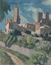 San Gimignano - Hermann Lismann — vista dell’opera