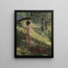Nu in una radura - Hermann Moest — quadro incorniciato alla parete