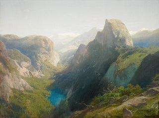 Lac Miroir, Yosemite - Hermann Ottomar Herzog — vista dell’opera