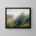 Lac Miroir, Yosemite - Hermann Ottomar Herzog — quadro incorniciato alla parete
