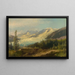 Pins dans les montagnes - Hermann Ottomar Herzog — quadro incorniciato alla parete