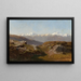 Pics enneigés - Hermann Ottomar Herzog — quadro incorniciato alla parete