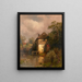 Le Moulin - Hermann Ottomar Herzog — quadro incorniciato alla parete