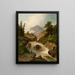 La rivière ondulante - Hermann Ottomar Herzog — quadro incorniciato alla parete