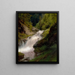 Cascate di Winona - Hermann Ottomar Herzog — quadro incorniciato alla parete