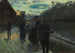 Gare de banlieue al chiaro di luna - Hermann Pleuer — vista dell’opera