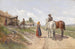 Incontro davanti al villaggio - Hermann Reisz — vista dell’opera