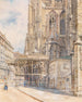 Tour sud de la cathédrale Saint-Étienne avec Gerst - Hermann Schmidt — vista dell’opera