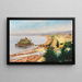 Vista della Promenade des Anglais a Nizza - Hermann Schmidt — quadro incorniciato alla parete