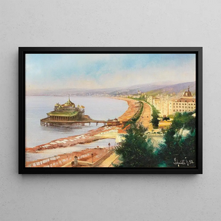 Hermann Schmidt - View Of The Promenade Des Anglais Nice.webp