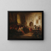 Soldats dans une salle à manger - Hermann Schmitz — quadro incorniciato alla parete