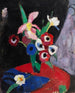 Nature morte di fiori su sfondo nero II - Hermann Stenner — vista dell’opera