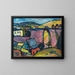 Viadotto vicino a Monschau - Hermann Stenner — quadro incorniciato alla parete
