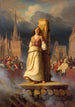 Mort de Jeanne d'Arc au bûcher - Hermann Stilke — vista dell’opera