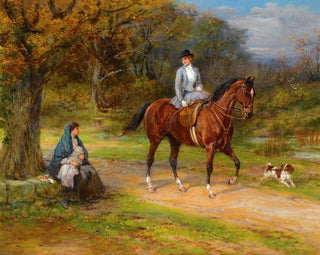 Povertà e privilegio - Heywood Hardy — vista dell’opera