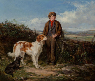 Le messager - Heywood Hardy — vista dell’opera