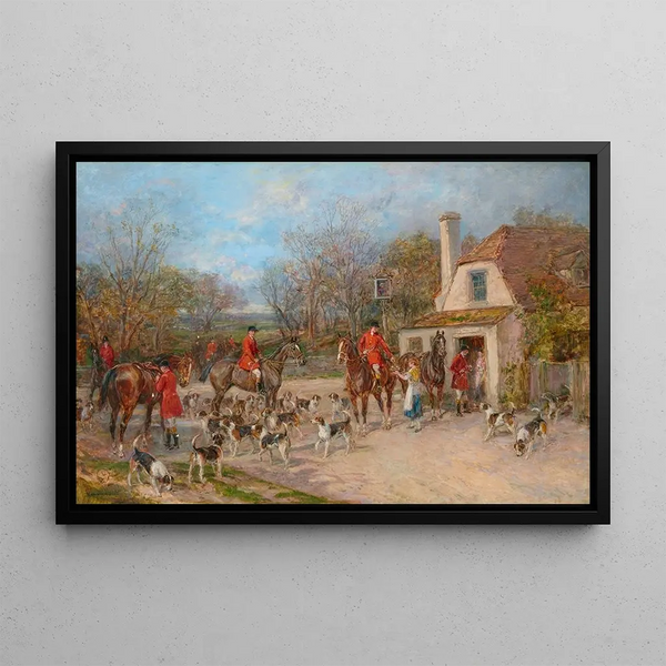 Heywood Hardy - The stirrup cup.webp