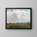 Atmosfera di schiuma sul Chiemsee vicino a Bersee - Hiasl Maier-Erding — quadro incorniciato alla parete