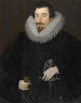 Ritratto di Sir John Harrington - Hieronimos Custodis — vista dell’opera