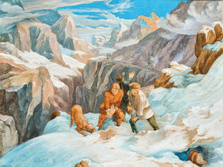 Scène sur le Saint-Gothard - Hieronymus Hess — vista dell’opera