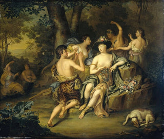 Hieronymus van der Mij - Shepherds and Shepherdesses in a Landscape.webp
