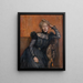 Sigrid Lindberg violonista - Hildegard Thorell — quadro incorniciato alla parete