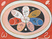 Évolution n° 15 Gruppo IV Le stelle a sette punte - Hilma af Klint — vista dell’opera