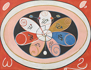 Évolution n° 15 Gruppo IV Le stelle a sette punte - Hilma af Klint — vista dell’opera