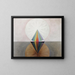 Gruppo IXSUW n° 12 Il Cigno n° 12 - Hilma af Klint — quadro incorniciato alla parete