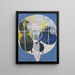 Le Grandi Pitture Figure n° 5 Gruppo 3 - Hilma af Klint — quadro incorniciato alla parete
