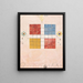 I dieci più grandi n° 10 della vecchiaia - Hilma af Klint — quadro incorniciato alla parete