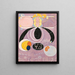 Le dieci più grandi n° 6 - Hilma af Klint — quadro incorniciato alla parete