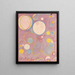I dieci più grandi n° 8 dell'età adulta - Hilma af Klint — quadro incorniciato alla parete