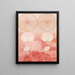 I dieci più grandi n° 9 della vecchiaia - Hilma af Klint — quadro incorniciato alla parete