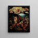 Il martirio di Santa Caterina d'Alessandria - Hipólito de Rioja — quadro incorniciato alla parete