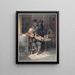 La lecture de la Gazette - Hippolyte Bellangé — quadro incorniciato alla parete