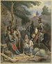 Le bivouac - Hippolyte Bellangé — vista dell’opera