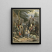 Le bivouac - Hippolyte Bellangé — quadro incorniciato alla parete