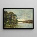 Canal de Pantin - Hippolyte Camille Delpy — quadro incorniciato alla parete