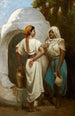 La Conversation - Hippolyte Lazerges — vista dell’opera
