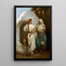 La Conversation - Hippolyte Lazerges — quadro incorniciato alla parete