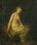 Donna nel bagno - Hippolyte Michaud — vista dell’opera