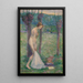 Baigneuse - Hippolyte Petitjean — quadro incorniciato alla parete