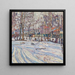Inverno - Abraham Manievich — quadro incorniciato alla parete