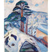 Riproduzione del dipinto Inverno a Kragerø - Edvard Munch