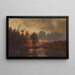 Un paesaggio finlandese - Hjalmar Munsterhjelm — quadro incorniciato alla parete