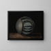 Sfera metallica utilizzata durante l'assedio del 1870-71 per il trasporto di messaggi via acqua - Hélène Vonoven — quadro incorniciato alla parete