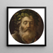 Omero cieco - Pier Francesco Mola — quadro incorniciato alla parete