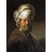Riproduzione del dipinto Uomo in abiti orientali - Rembrandt van Rijn